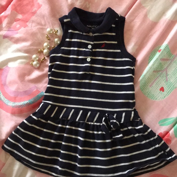 3t navy blue dress